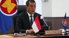 Kepala BNPB sebagai Ketua Delegasi Indonesia dalam pertemuan tingkat ASEAN yang digelar secara virtual. /BNPB Indonesia.