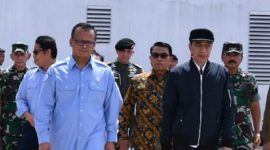Presiden RI, Joko Widodo dan Menteri KKP, Edhy Prabowo. /Kkp.go.id.