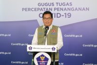 Juru Bicara Satgas Penanganan Covid-19 Prof. Wiku Adisasmito. /Bnpb.go.id.