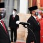 Presiden Joko Widodo melantik para menteri negara dan wakil menteri negara (wamen) sisa masa jabatan periode tahun 2019 – 2024. /Instagram.com/@sekretariat.kabinet.