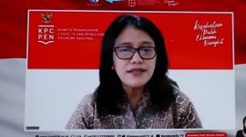 Juru Bicara Vaksinasi COVID-19, Dr. dra. Lucia Rizka Andalusia. /Dok. covid19.go.id.