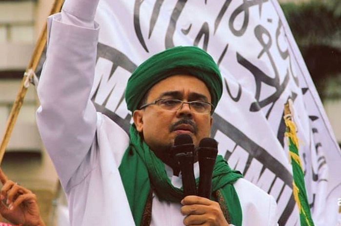 Imam Besar FPI Habib Rizieq Shihab./Instagram.com/tofatofaa_/