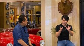 Ketua MPR RI Bambang Soesatyo saat Podcast Ngobras sampai Ngompol (Ngobrol Asyik sampai Ngomong Politik) bersama Cakra Khan. /Instagram.com/@bambang.soesatyo.