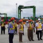 Pelepasan ekspor perikanan sebanyak 1.739 ton di New Priok Container Terminal (NPCT 1). /Instagram.com/@humasbkipm.