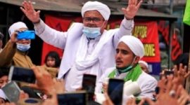 Imam Besar FPI Habib Rizieq Shihab./Instagram.com/banten_aje_kendor.