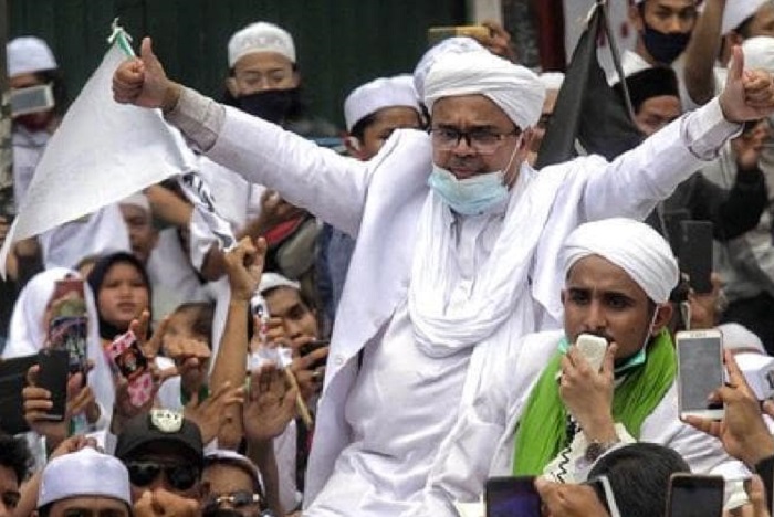 Imam Besar FPI Habib Rizieq Shihab./Instagram.com/ruang_riung12/