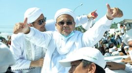 Imam Besar FPI Habib Rizieq Shihab./Instagram.com/alpiah_sari30/