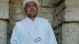 Imam Besar FPI Habib Rizieq Shihab./Instagram.com/budakangon27.