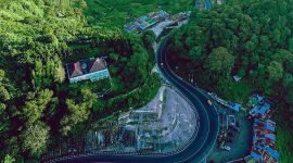 Kegiatan pembatasan akses jalur Puncak Bogor pada malam pergantian tahun baru nanti dilakukan mulai tanggal 31 Desember 2020. /Instagram.com/@azendatuch.
