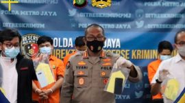 Polda Metro Jaya Mengungkap dan Menangkap Enam Pelaku Kasus Begal Pesepeda. /Instagram.com/@humas.pmj.