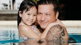 Gading Marten bersama anaknya Gempita Nora Marten. /Instagram.com/@gadiiing