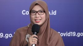 Ketua Bidang Data dan Teknologi Informasi Satgas Covid-19, dr Dewi Nur Aisyah,/ Dok. covid.go.id.