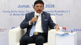 Menteri Kominfo, Johnny G. Plate. (Dok. Kominfo.go.id)