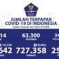 Penambahan pasien terkonfirmasi positif Covid-19 pada Sabtu, 16Januari 2021 bertambah lagi. /Dok. BNPB Indonesia