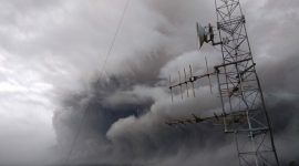 Berdasarkan hasil rekaman gempa APG pada hari ini tercatat dengan amplitudo maksimum 22 milimeter dan durasi 4.287 detik. /Dok. BNPB