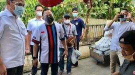 Dua kader terbaik dari Partai Gerindra ini secara aktif melaksanakan komitmennya dalam membantu masyarakat yang terdampak pandemi.. /Dok. Igor Dirgantara