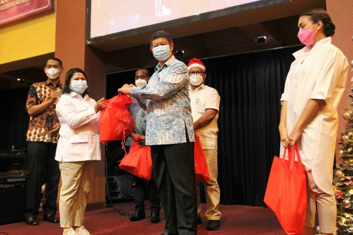 Ketua Dewan Pembina Pimpinan Pusat (PP) Gerakan Kristiani Indonesia Raya (Gekira) Hashim S. Djojohadikusumo. /Dok. Gekira