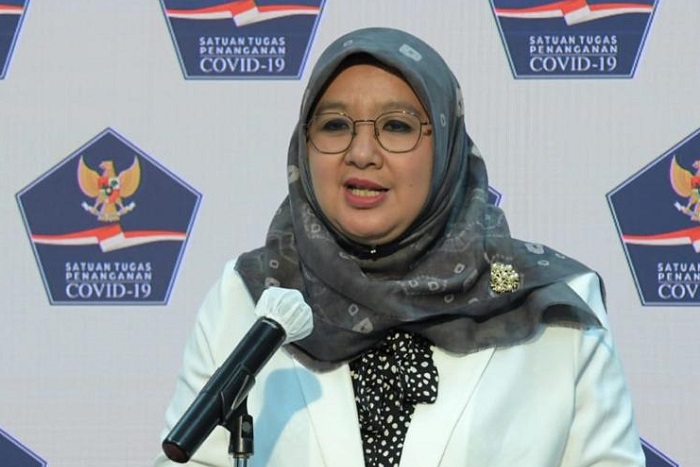 Juru Bicara Kementerian Kesehatan (Kemenkes) dr Siti Nadia Tarmizi. /Dok. p2p.kemkes.go.id