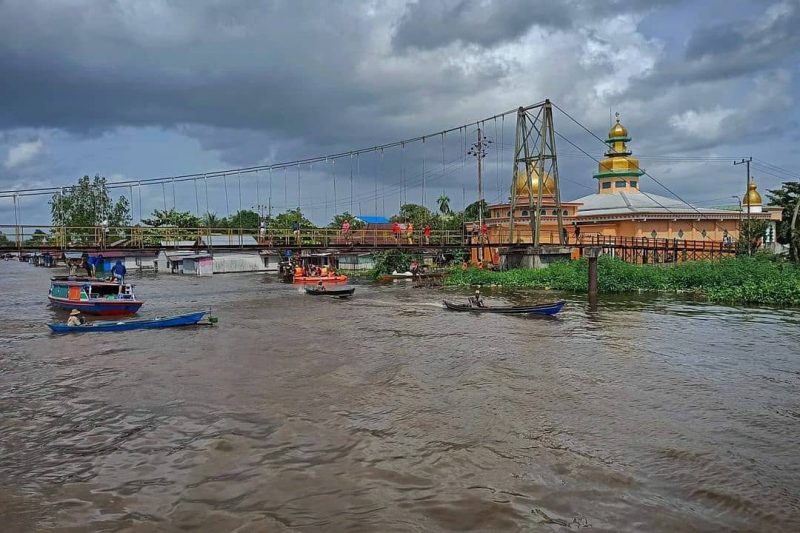 Banjir kalimantan selatan. /Instagram.com/@nchoy_ffff.