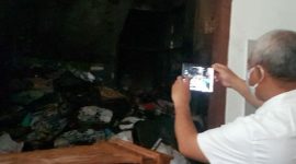 Kebakaran Gedung Dinas Pendidikan Kota Bekasi, Jawa Barat. /Instagram.com/@humaskotabekasi.