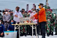 Black box pesawat Sriwijaya Air SJ-182 yang jatuh di Perairan Kepulauan Seribu, Jakarta, telah ditemukan. /Instagram.com/@knkt_ri.