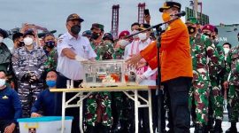 Black box pesawat Sriwijaya Air SJ-182 yang jatuh di Perairan Kepulauan Seribu, Jakarta, telah ditemukan. /Instagram.com/@knkt_ri.