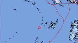 Peta Guncangan Gempabumi (Earthquake Shakemap). /Dok. BNPB Indonesia.