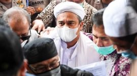Imam Besar FPI Habib Rizieq Shihab./Instagram.com/arsyadferdinand.