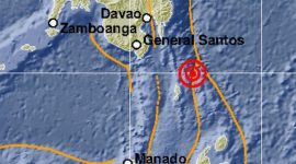 Peta Guncangan Gempabumi (Earthquake Shakemap). /Dok. BMKG.