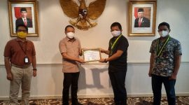 OIC Youth Indonesia dan PB SEMMI melakukan audiensi dengan Menteri Pemuda dan Olahraga (Menpora) RI. /Dok. Apakabarnes.com/Ahmad Sofyan.