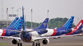Pesawat Sriwijaya Air. /Instagram.com/@sriwijayaair.