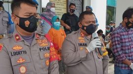 Seorang istri membakar suaminya di wilayah Ciputat, Tangerang Selatan. /Dok. humas.polri.go.id.