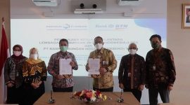 Kementerian Keuangan, LPEI bersama PT PII melakukan penjaminan atas penyaluran kredit Bank BTN kepada pelaku usaha Korporasi yang terdampak COVID-19. /Instagram.com/@pii_persero.