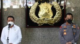 Menpora RI Zainudin Amali koordinasi dengan Kapolri terkait kegiatan kepemudaan dan keolahragaan. /Instagram.com/@kemenpora.