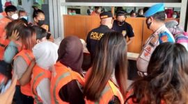 Polisi mengamankan 23 PSK dan 3 Muncikari di Tangerang Selatan. /Dok. humas.polri.go.id.