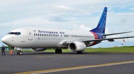 Pesawat Sriwijaya Air. /Instagram.com/@sriwijayaair.