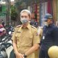 Wakil Wali Kota Bogor Dedie A Rachim saat meninjau blok F Trade Center Pasar Kebon Kembang. /Dok. Denis Suparis.
