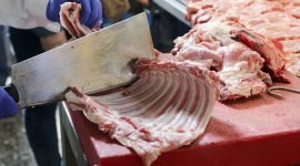 Pedagang Daging Sapi. /Dok. ews.kemendag.go.id