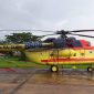 Salah satu kekuatan helikopter milik BNPB yang dikerahkan untuk penanganan bencana di NTT. /Instagram.com/@bnpb_indonesia