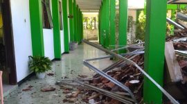 Dampak Kerusakan akibat gempa Malang bermagnitudo 6,1 SR. /Instagram.com/@kemensosri