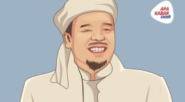 Ilustrasi Habib Rizieq Shihab. /Dok. Hallo Apakabar/M. Rifa'i Azhari
