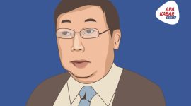 Ilustrasi Sjamsul Nursalim. /Dok. Media Apakabar/M. Rifa'i Azhari