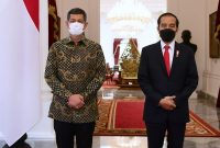 Presiden Joko Widodo bersama Letnan Jenderal TNI Dr. (H.C.) Doni Monardo. D /ok. Muchlis Jr - Biro Pers Sekretariat Presiden
