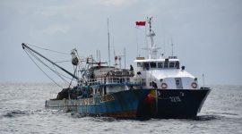 Operasi Kapal Pengawas Perikanan di Laut Sulawesi berhasil menangkap dua lagi kapal pelaku illegal fishing. /Dok. KKP
