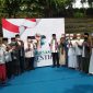 Wali Kota Bogor Bima Arya menghadiri kegiatan Doa Bersama untuk Palestina yang digelar di Taman Ekspresi, Sempur, Bogor Tengah. /Dok. Denis Suparis
