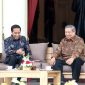 Susilo Bambang Yudhoyono bersama Presiden joko widodo. /Dok. setkab.go.id
