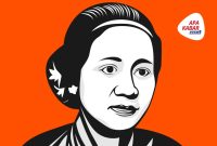 Ilustrasi Kartini. /Dok. Media Apakabar/M. Rifa'i Azhari