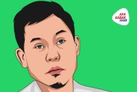 Ilustrasi Munarman SH, pengacara Habib Rizieq Shihab, dan mantan Sekretaris Umum Front Pembela Islam (FPI). /Dok. Media Apakabar/M. Rifa'i Azhari