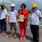 Acara serah terima Kapal Get 1 berlangsung di Muara Air Anyir, Pangkal Pinang, Bangka. /Dok. Master Trust Law Firm
