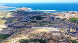 Pembangunan infrastruktur The Mandalika. /Instagram.com/@themandalikagp
